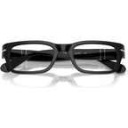 PO3399V, Black/Clear Lenses 53 Eye Size
