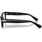PO3399V, Black/Clear Lenses 53 Eye Size