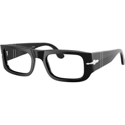 Wes PO3362V, Black/Clear Lenses 52 Eye Size