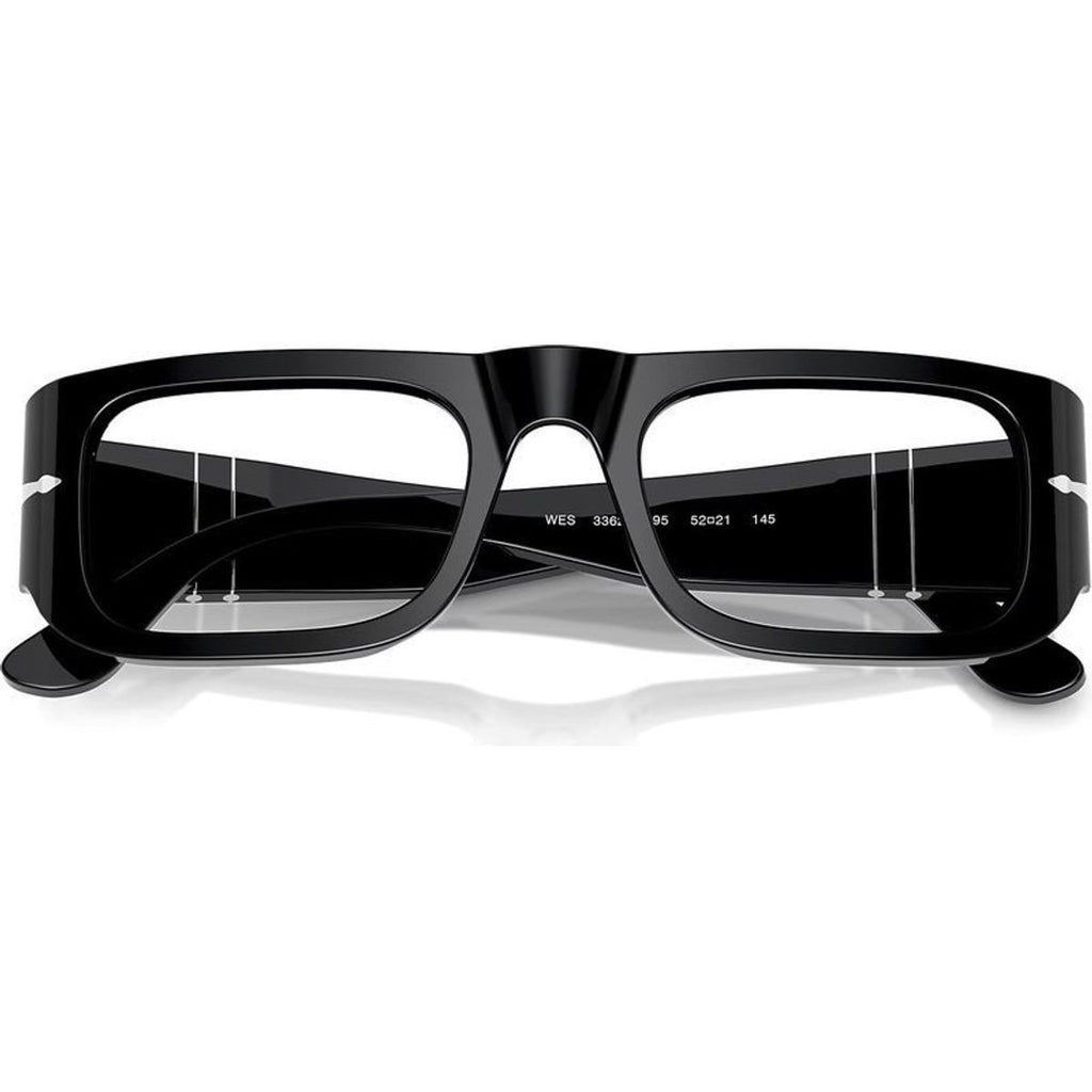 Wes PO3362V, Black/Clear Lenses 52 Eye Size