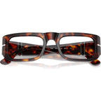 Wes PO3362V, Havana/Clear Lenses 52 Eye Size