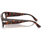 Wes PO3362V, Havana/Clear Lenses 52 Eye Size