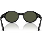 Loris PO3378S, Black/Green Glass Lenses 51 Eye Size