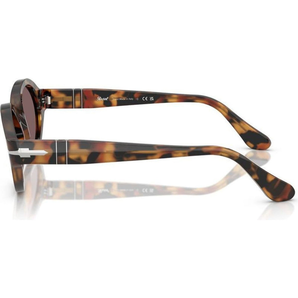 Loris PO3378S, Madreterra/Violet Glass Lenses 51 Eye Size