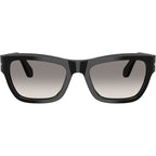 PO0091S, Black/Grey Clear Gradient Glass Lenses 56 Eye Size