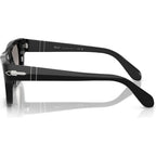PO0091S, Black/Grey Clear Gradient Glass Lenses 56 Eye Size