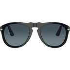 PO0649, Black/Blue Gradient Polarised Glass Lenses 54 Eye Size