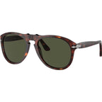 PO0649, Havana/Green Glass Lenses