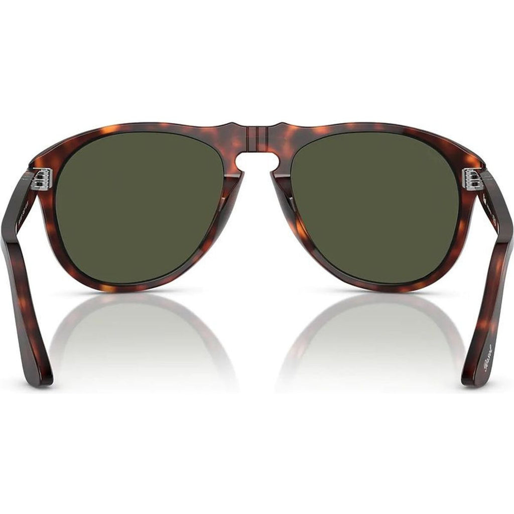 PO0649, Havana/Green Glass Lenses