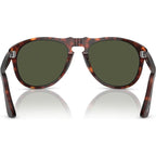 PO0649, Havana/Green Glass Lenses