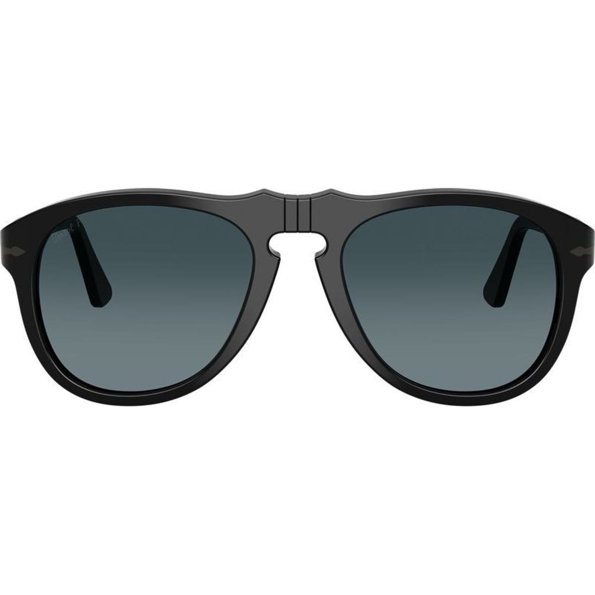 PO0649NE, Black/Blue Gradient Polarised Lenses 54 Eye Size