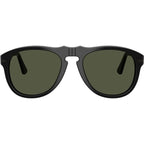 PO0649NE, Black/Green Glass Lenses 54 Eye Size