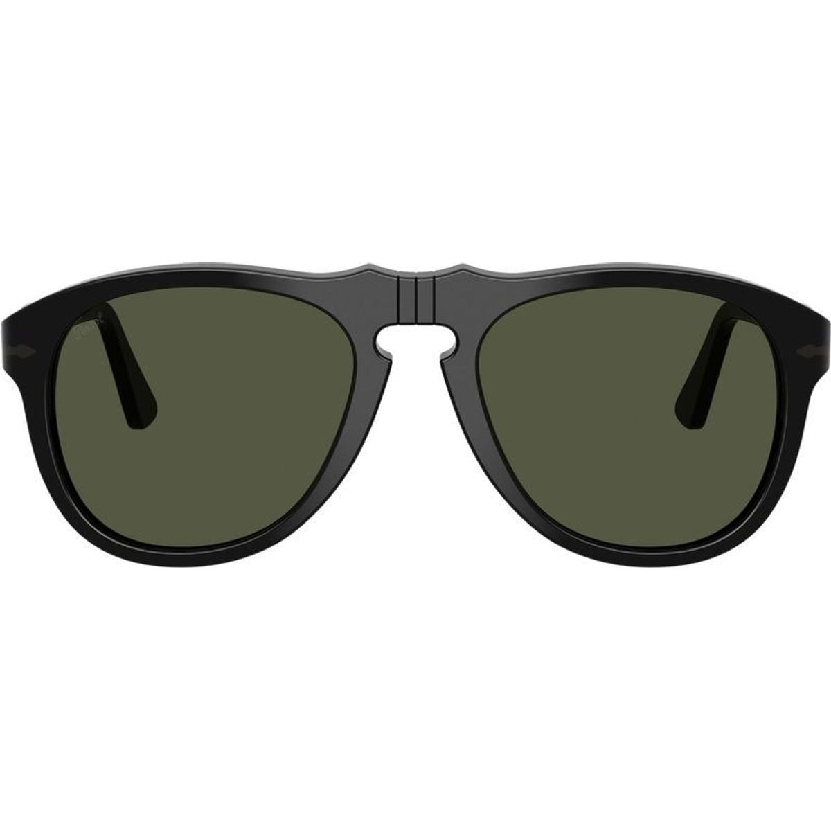 PO0649NE, Black/Green Glass Lenses 54 Eye Size