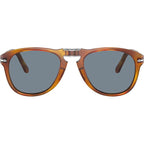 0PO0714SM Steve McQueen, Light Havana/Crystal Blue Glass Lenses