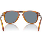 0PO0714SM Steve McQueen, Light Havana/Crystal Blue Glass Lenses