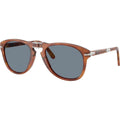 0PO0714SM Steve McQueen, Terra Di Siena/Light Blue Glass Lenses