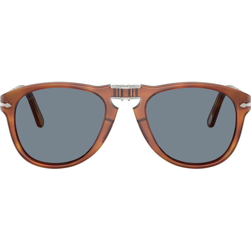 0PO0714SM Steve McQueen, Terra Di Siena/Light Blue Glass Lenses