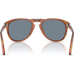 0PO0714SM Steve McQueen, Terra Di Siena/Light Blue Glass Lenses