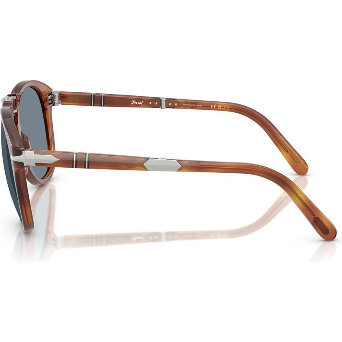 0PO0714SM Steve McQueen, Terra Di Siena/Light Blue Glass Lenses