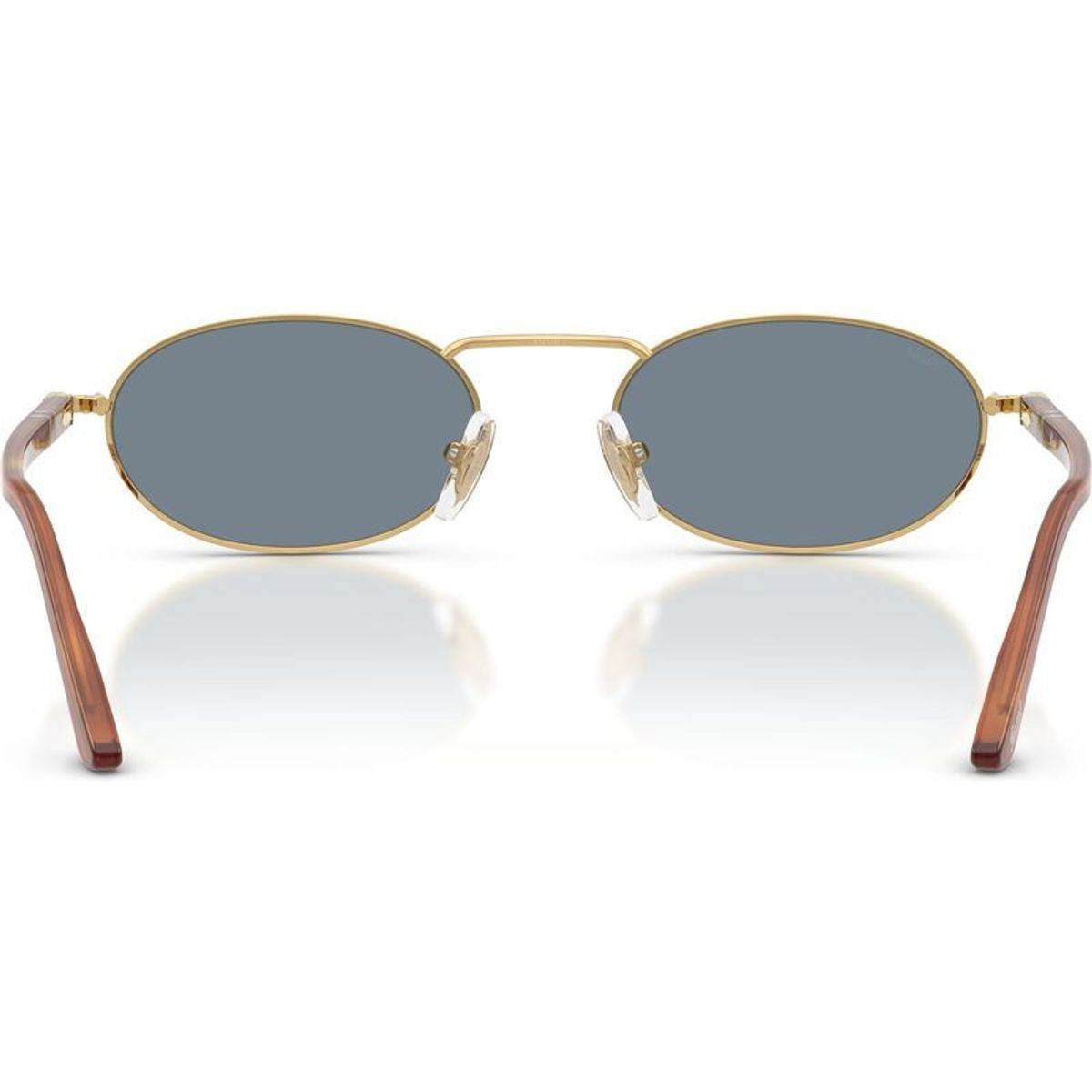 PO1023S, Gold/Blue Glass Lenses