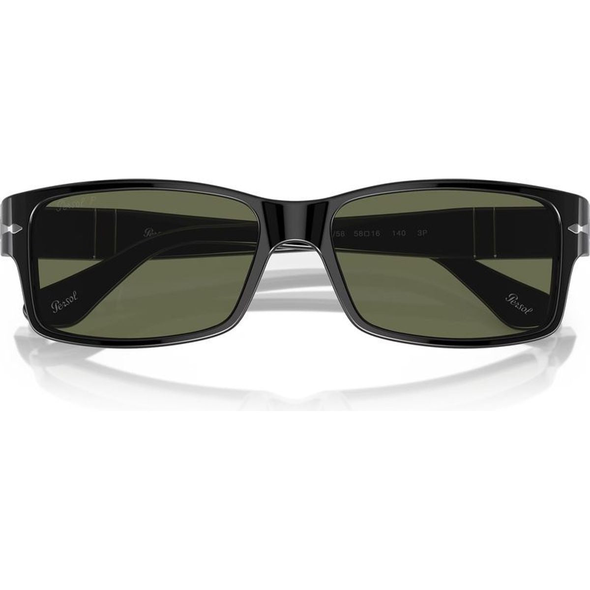 PO2803S, Black/Green Glass Polarised Lenses