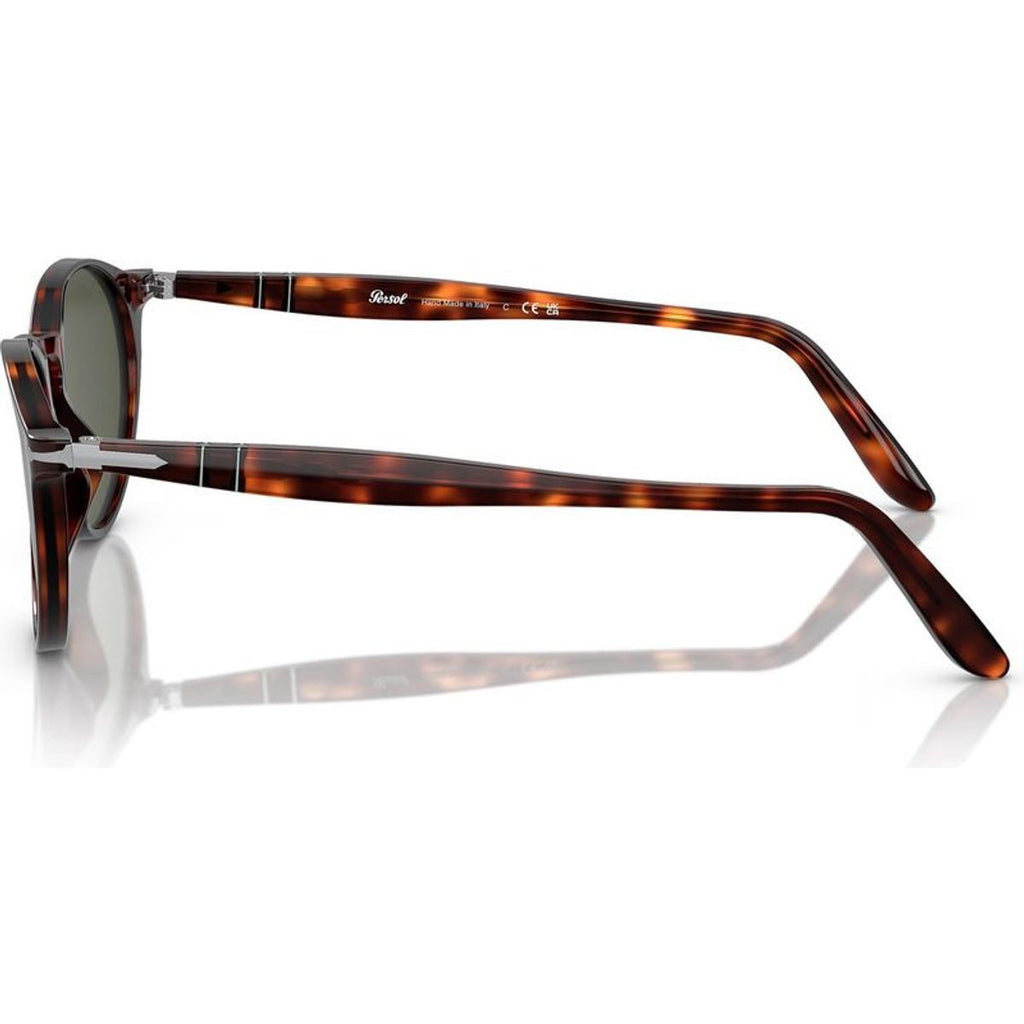 PO3092SM, Havana/Green Glass Lenses