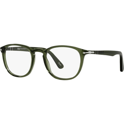 PO3143V, Transparent Olive Green/Clear Lenses