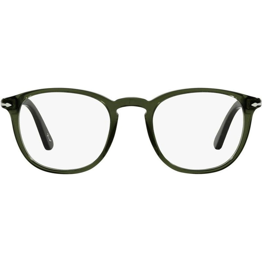 PO3143V, Transparent Olive Green/Clear Lenses