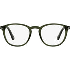 PO3143V, Transparent Olive Green/Clear Lenses