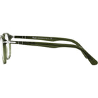 PO3143V, Transparent Olive Green/Clear Lenses
