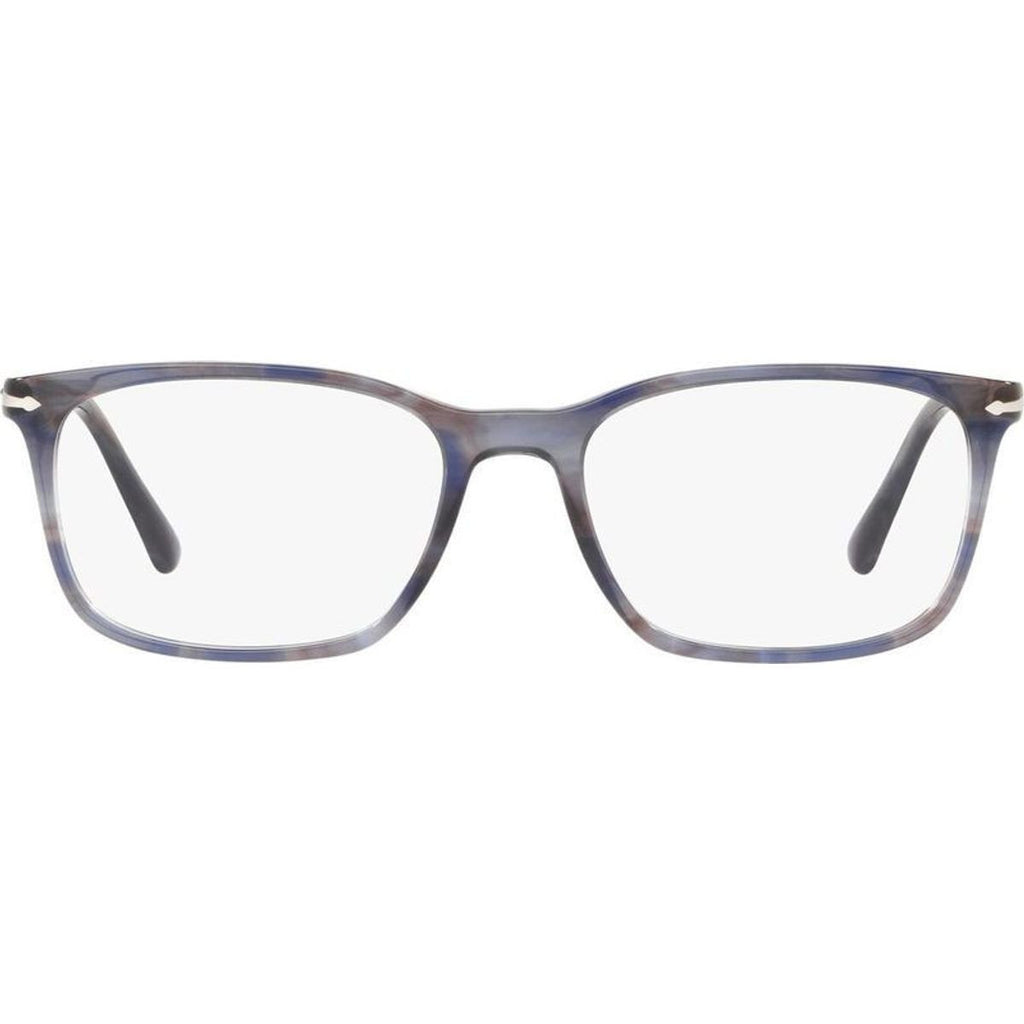 PO3189V, Striped Grey/Clear Lenses 55 Eye Size