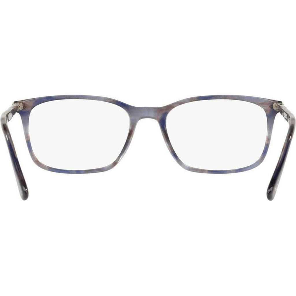 PO3189V, Striped Grey/Clear Lenses 55 Eye Size