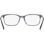 PO3189V, Striped Grey/Clear Lenses 55 Eye Size