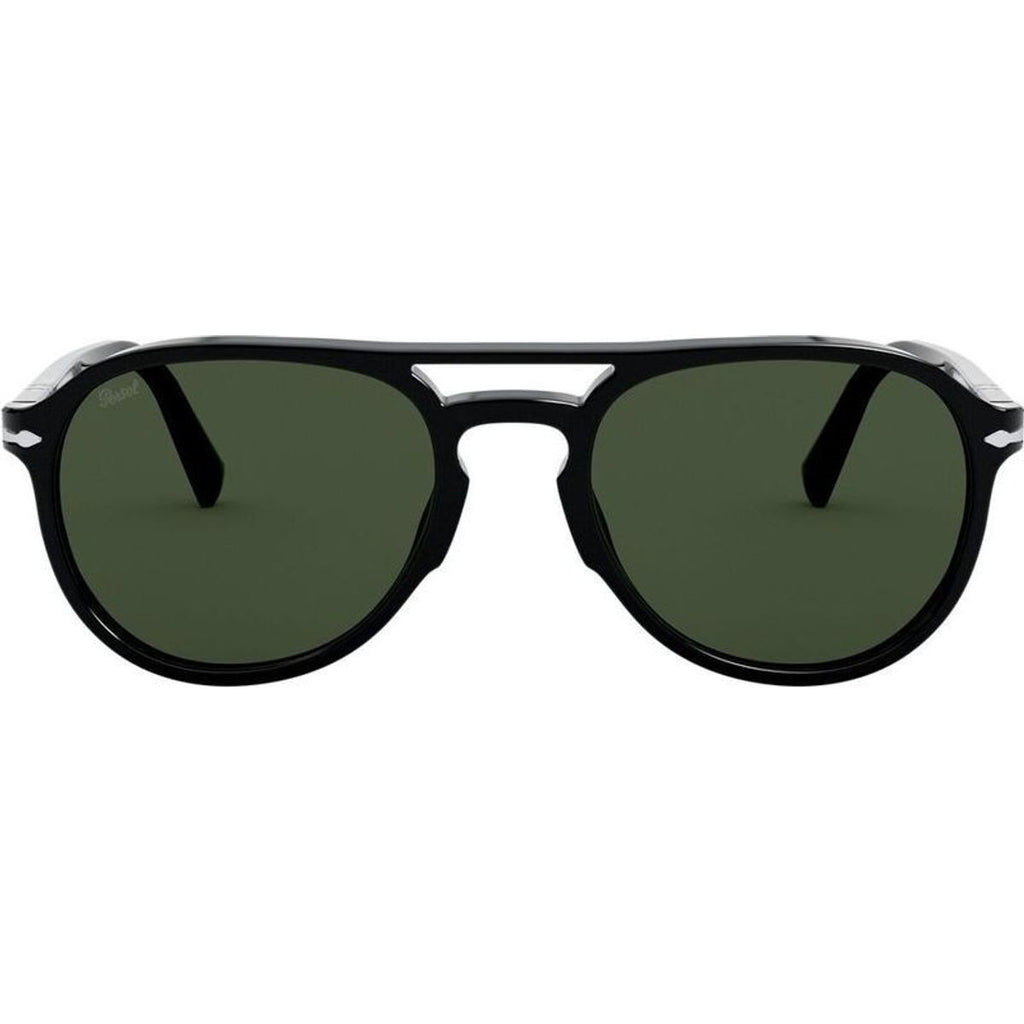 PO3235S, Black/Green Glass Lenses