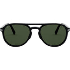 PO3235S, Black/Green Glass Lenses