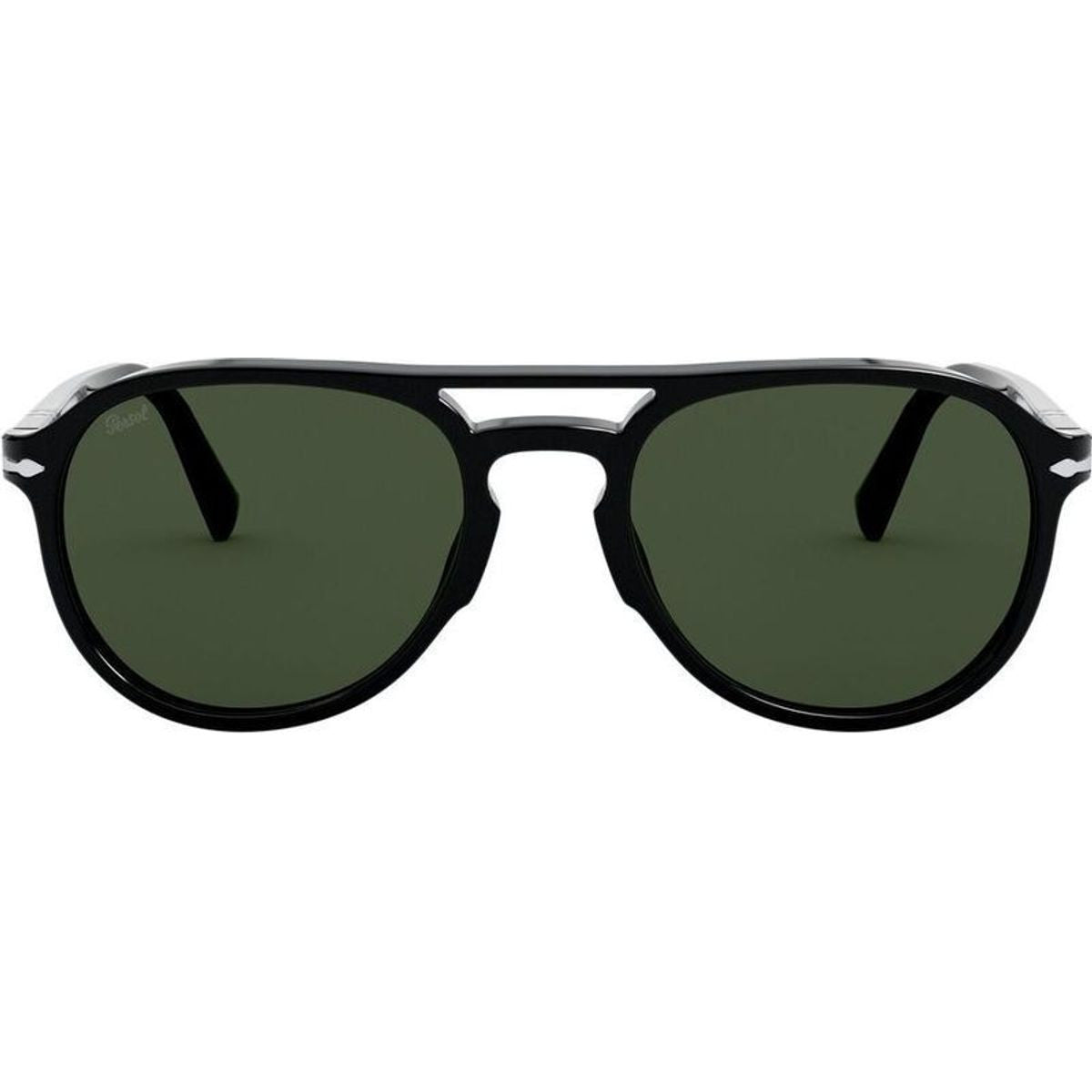 PO3235S, Black/Green Glass Lenses