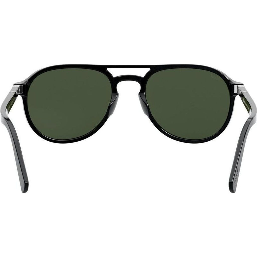 PO3235S, Black/Green Glass Lenses