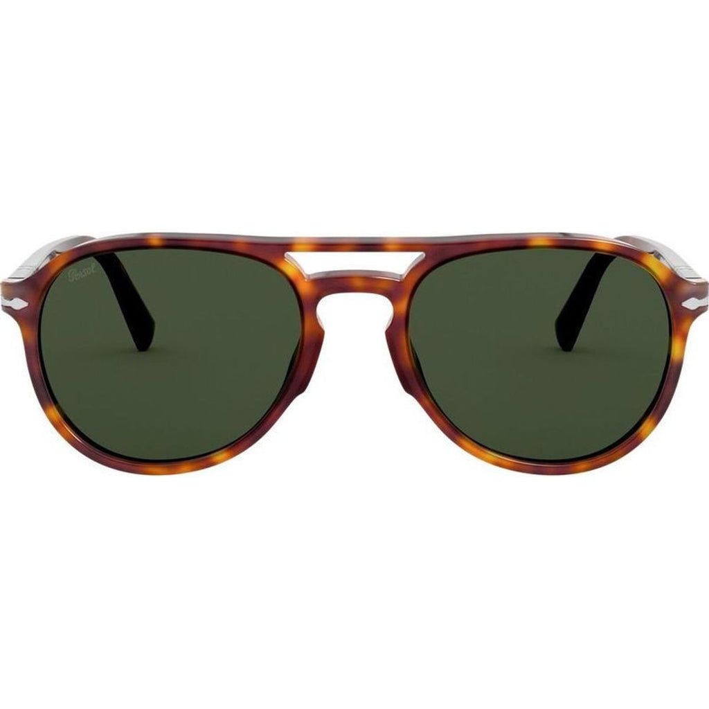 PO3235S, Havana/Green Glass Lenses