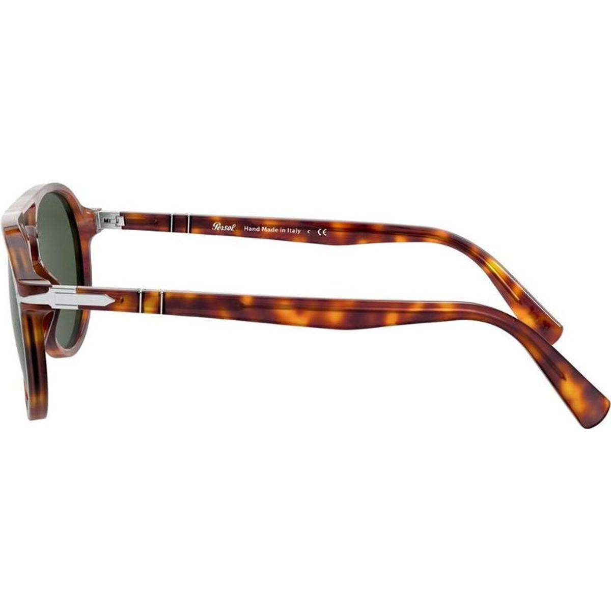 PO3235S, Havana/Green Glass Lenses