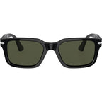 PO3272S, Black/Green Glass Lenses 53 Eye Size