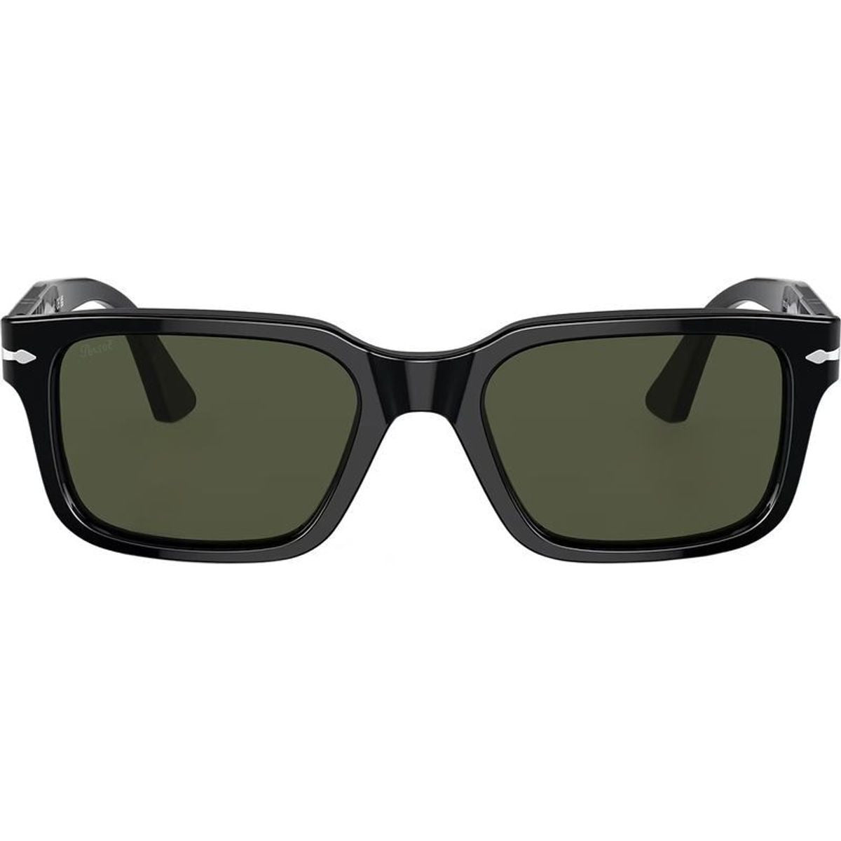 PO3272S, Black/Green Glass Lenses 53 Eye Size
