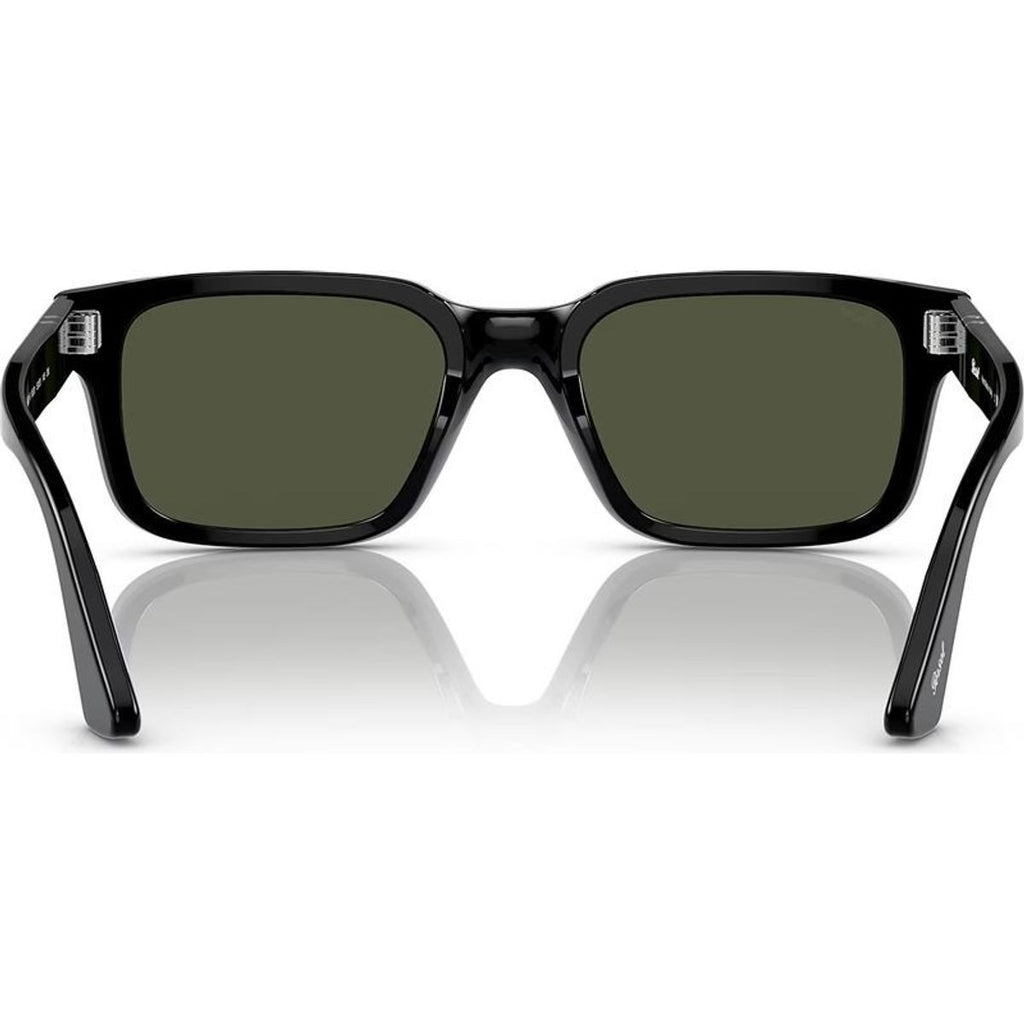 PO3272S, Black/Green Glass Lenses 53 Eye Size