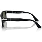 PO3272S, Black/Green Glass Lenses 55 Eye Size