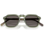 PO3292S, Transparent Green/Dark Grey Glass Lenses 52 Eye Size