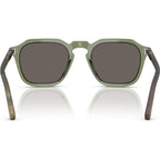 PO3292S, Transparent Green/Dark Grey Glass Lenses 52 Eye Size