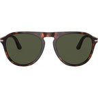 PO3302S, Havana/Green Glass Lenses