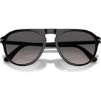 PO3302S, Black/Grey Gradient Polarised Glass Lenses