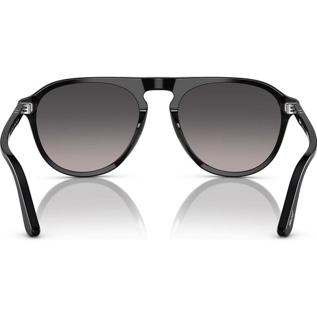 PO3302S, Black/Grey Gradient Polarised Glass Lenses