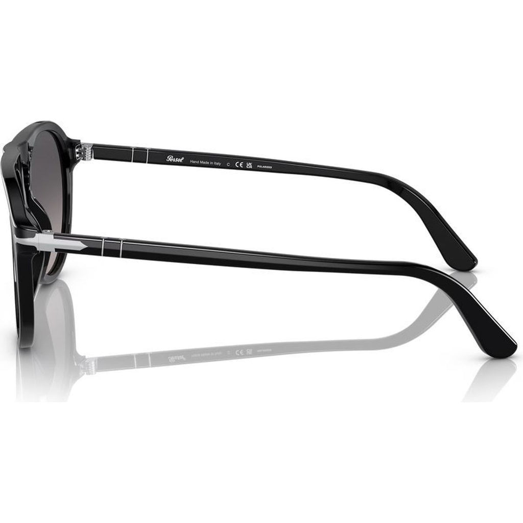 PO3302S, Black/Grey Gradient Polarised Glass Lenses