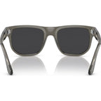 PO3306S, Opal Smoke/Dark Grey Polarised Glass Lenses 55 Eye Size
